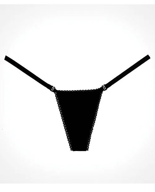 Adore Between The Cheats Wetlook Panty (One-Size)