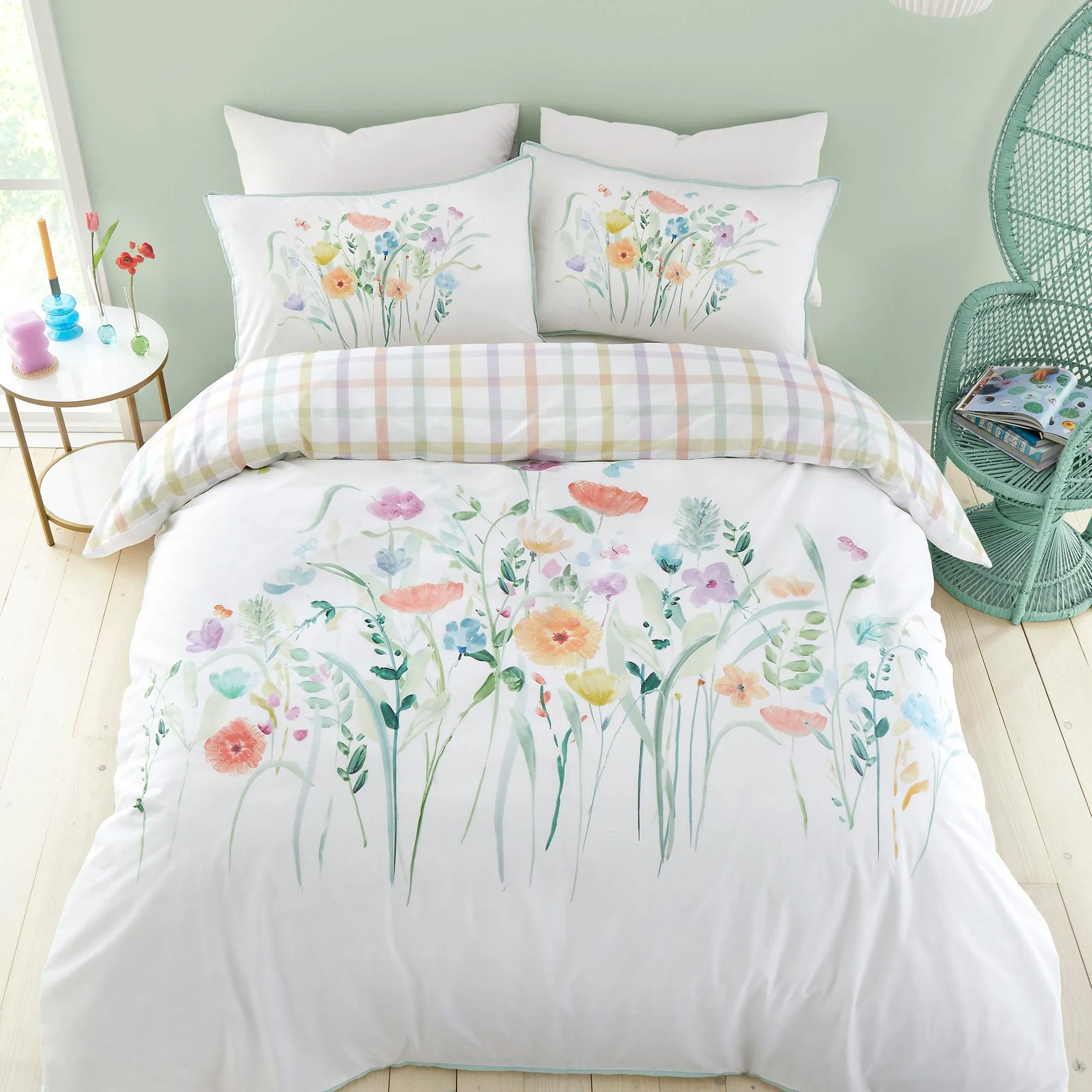 Appletree Gardenia Duvet Cover Set - Multi