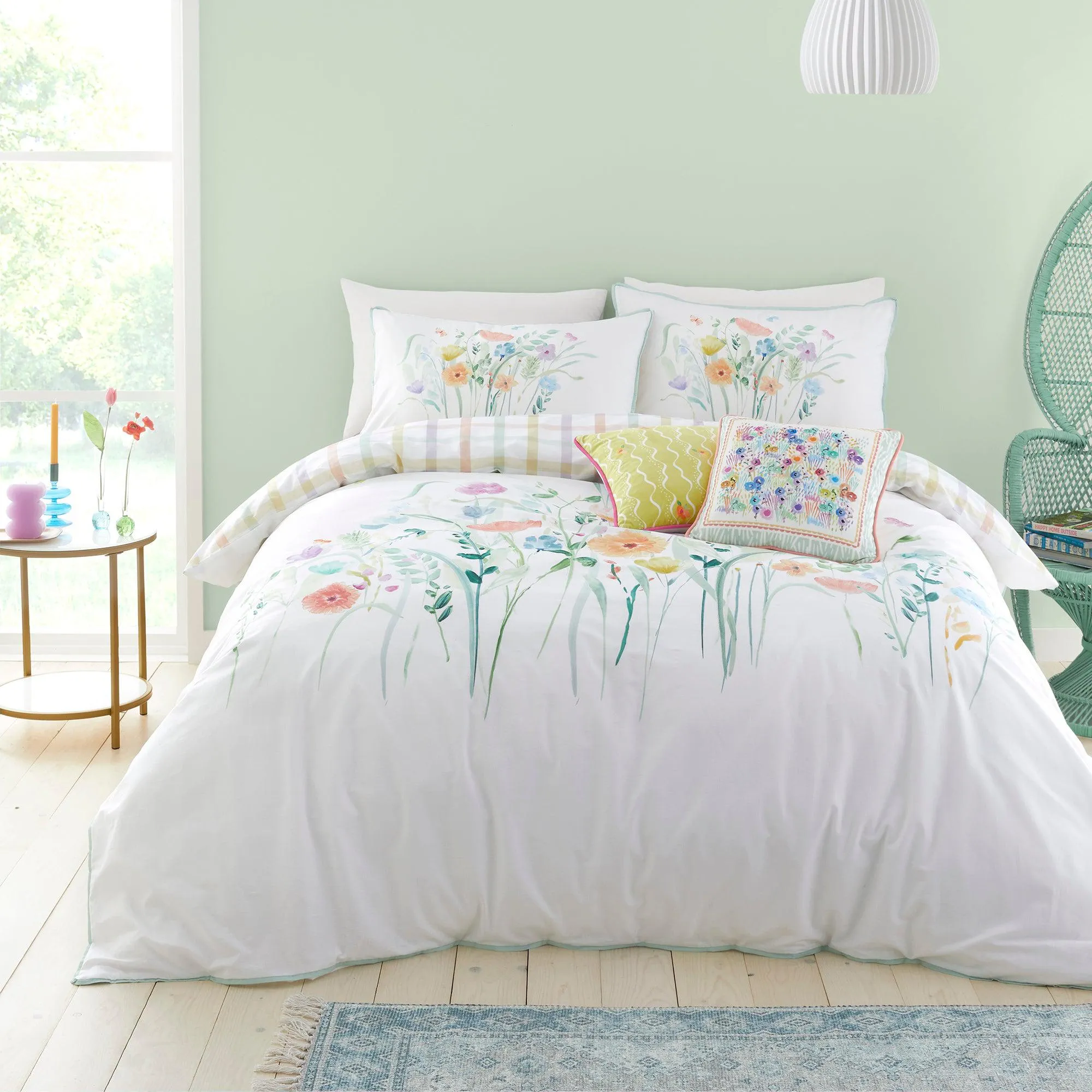 Appletree Gardenia Duvet Cover Set - Multi