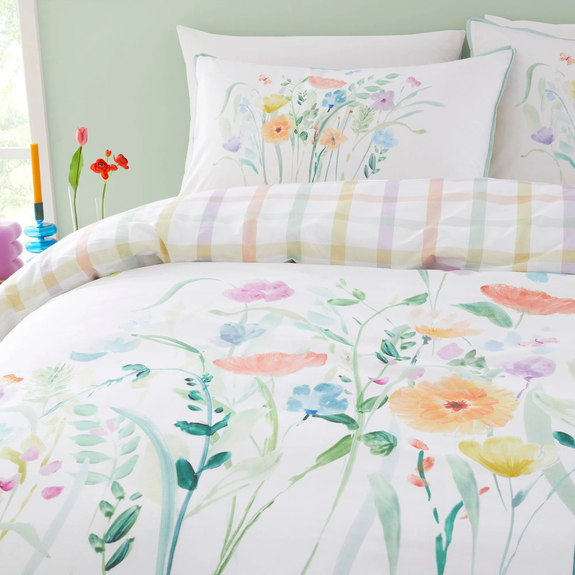 Appletree Gardenia Duvet Cover Set - Multi