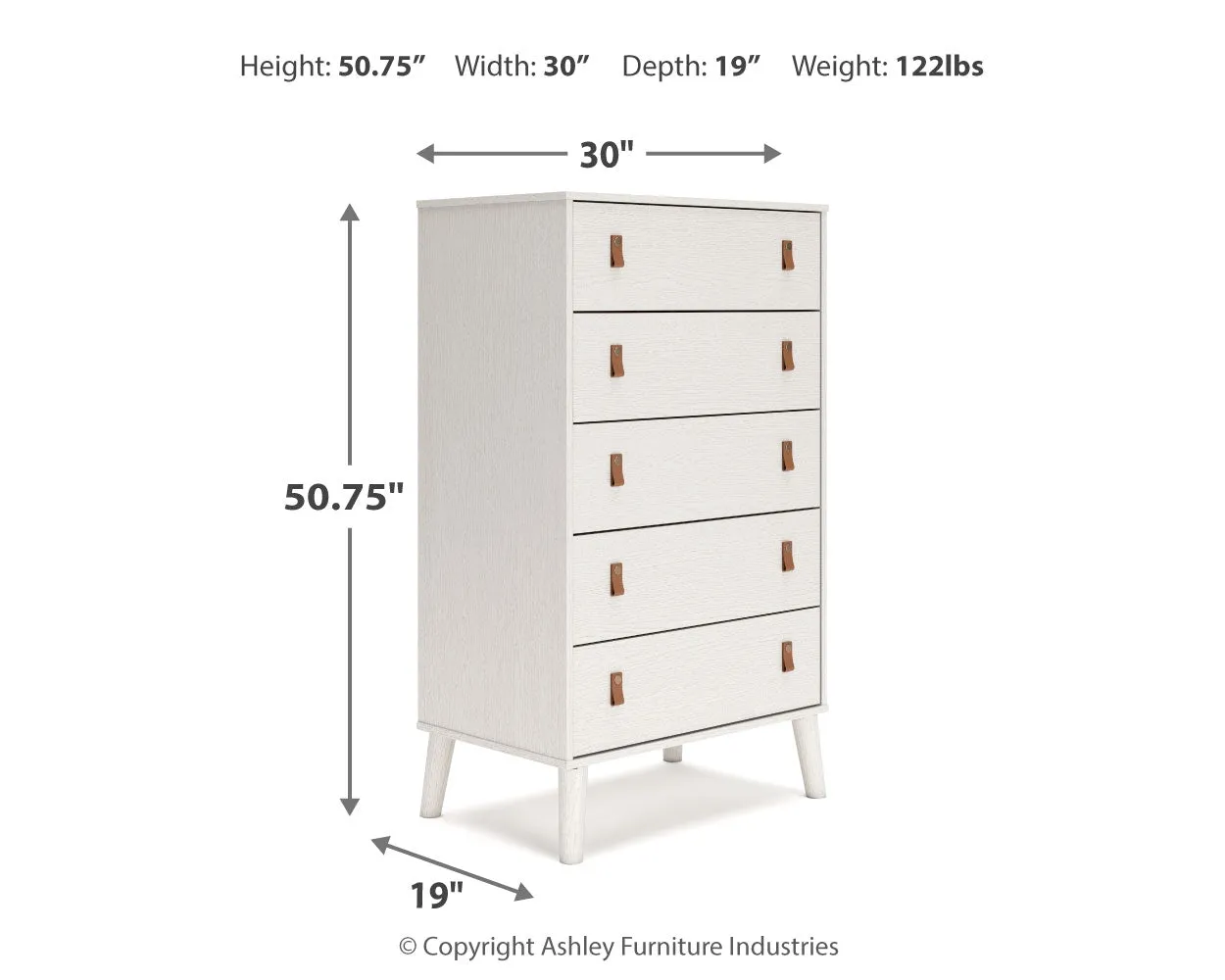 Aprilyn Full Bookcase Bed with Dresser, Chest and 2 Nightstands