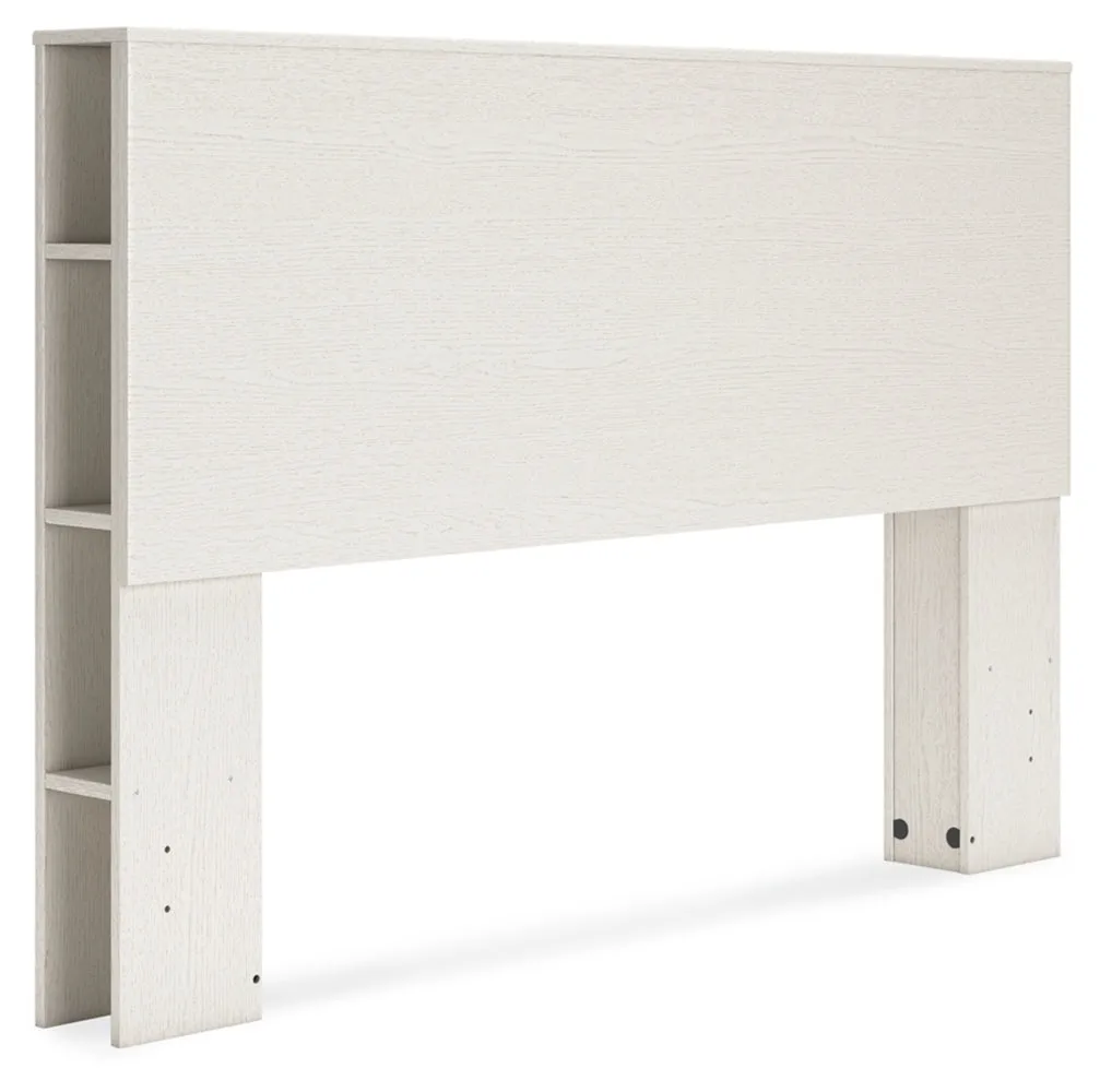 Aprilyn Queen Bookcase Headboard with Dresser and 2 Nightstands