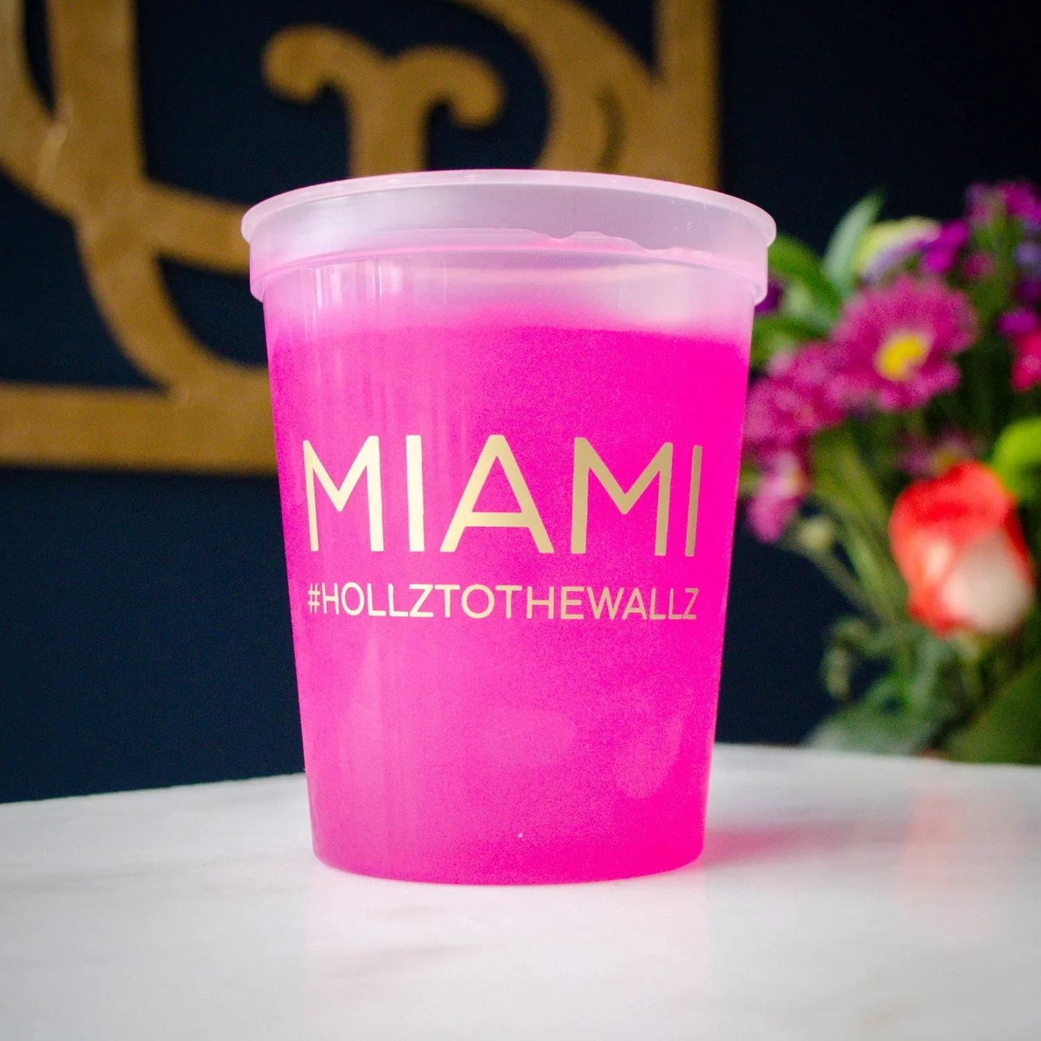 Bachelorette Beach Bash Mood Changing Cups