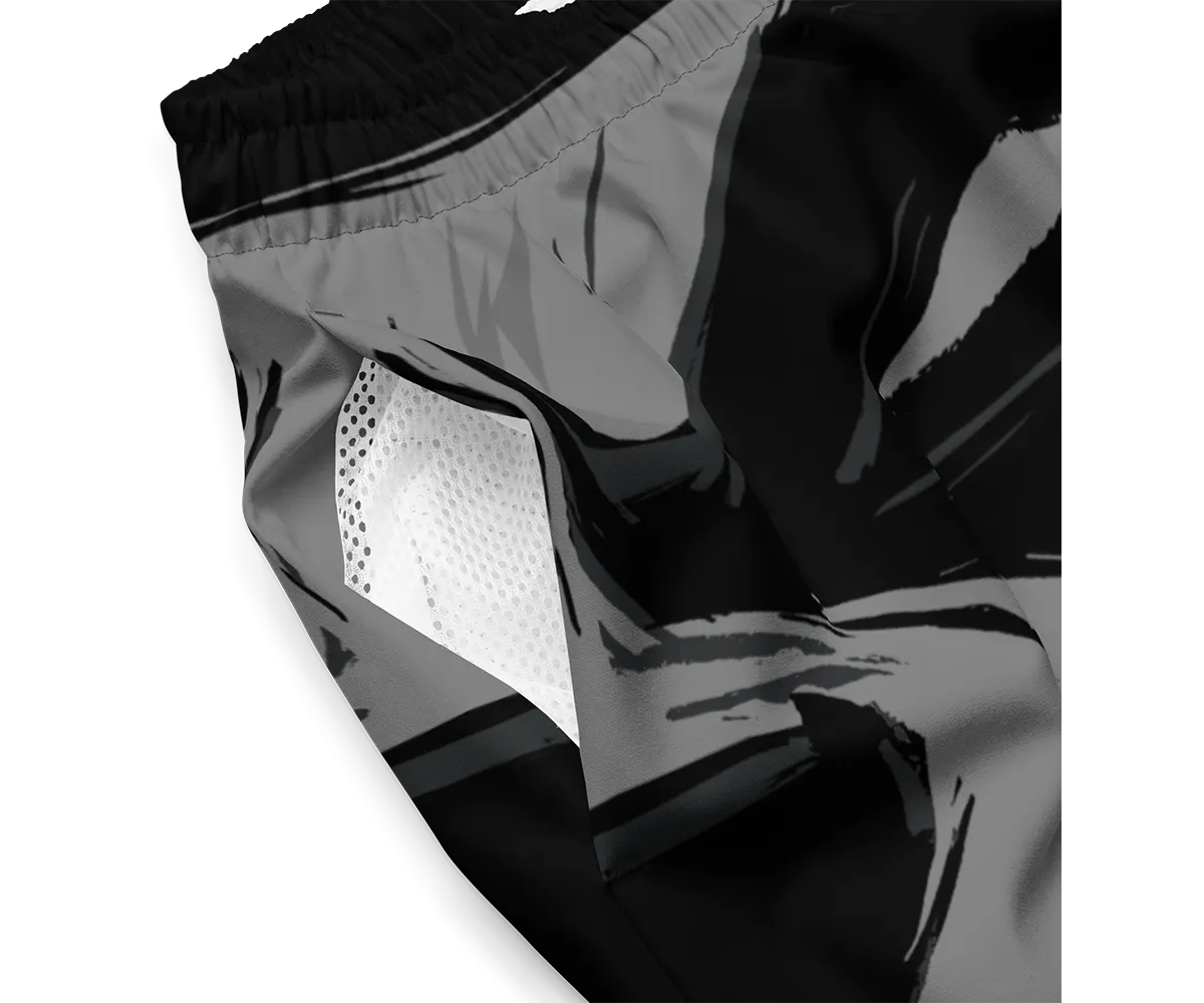 Bad Dog Face Swim Trunks