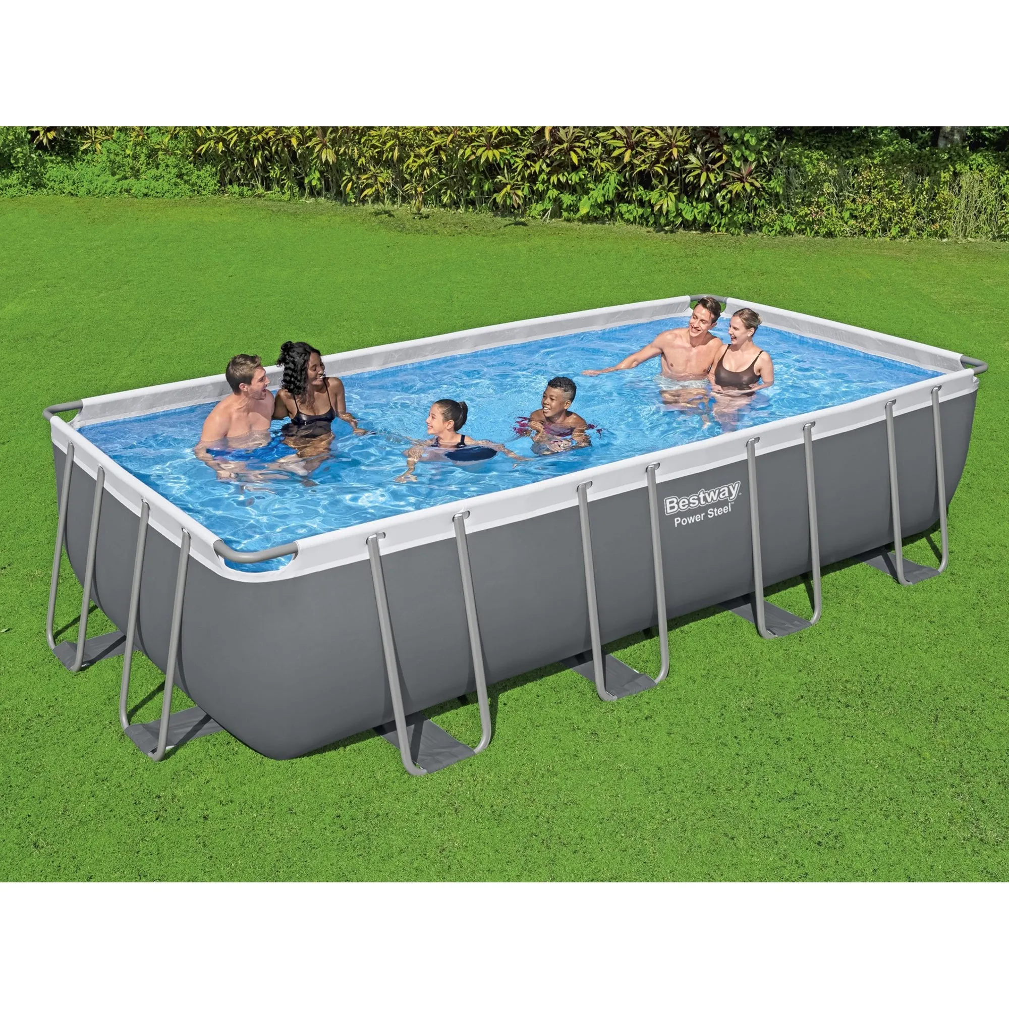 Bestway 18ft x 9ft x 48in Above Ground Pool with Ladder & Filter Pump (Used)