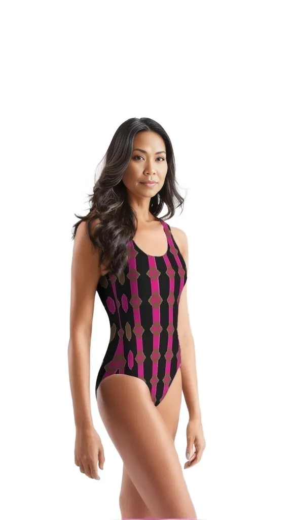Coined Womens One-Piece Swimsuit