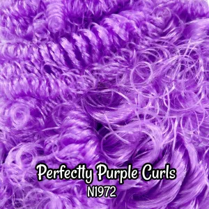 DG Curly Nylon Perfectly Purple N1972 1oz/28g 36in/92cm Doll Hair