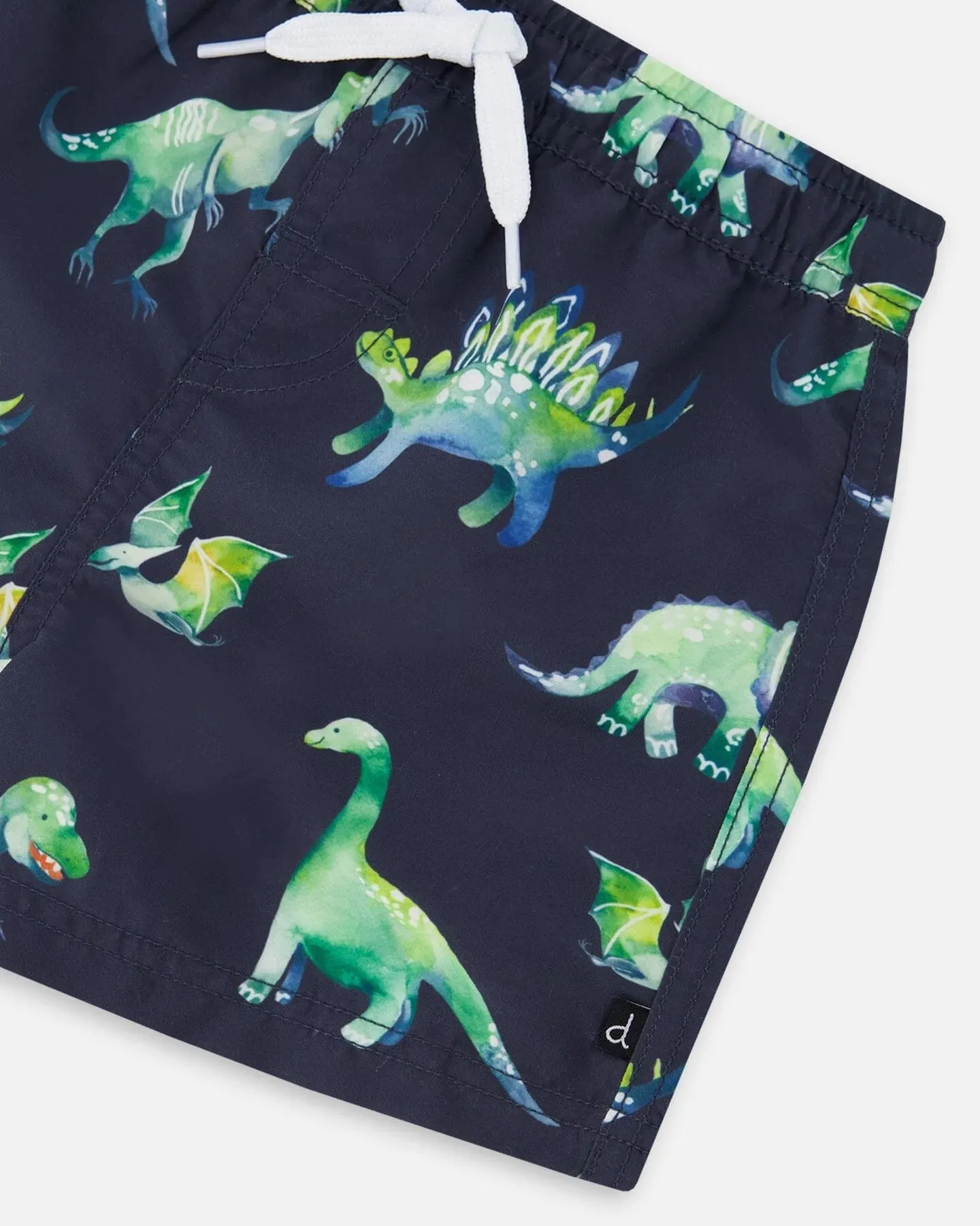 DPD Dinosaur Print Swim Boardshort