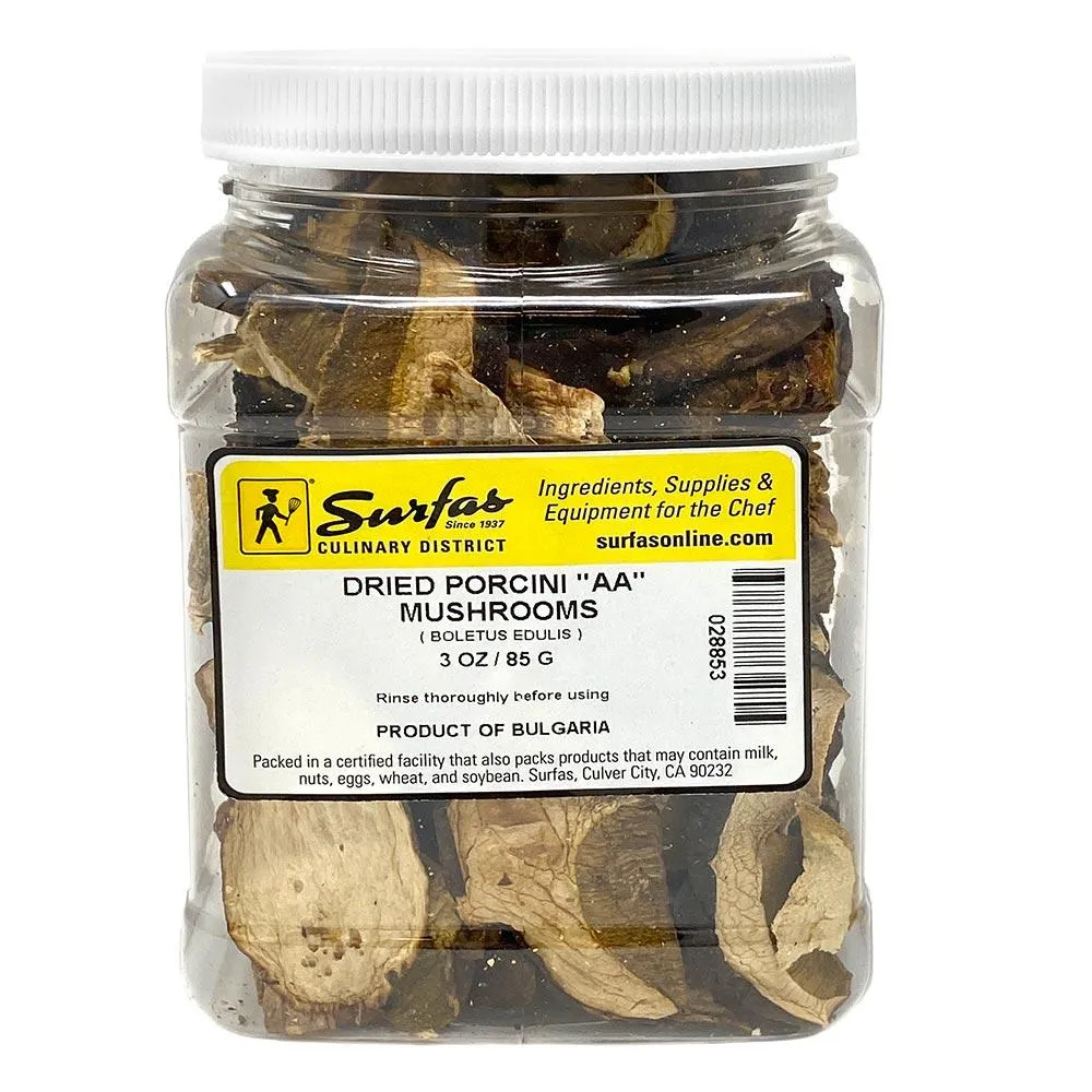 Dried Porcini AA Mushroom 3oz