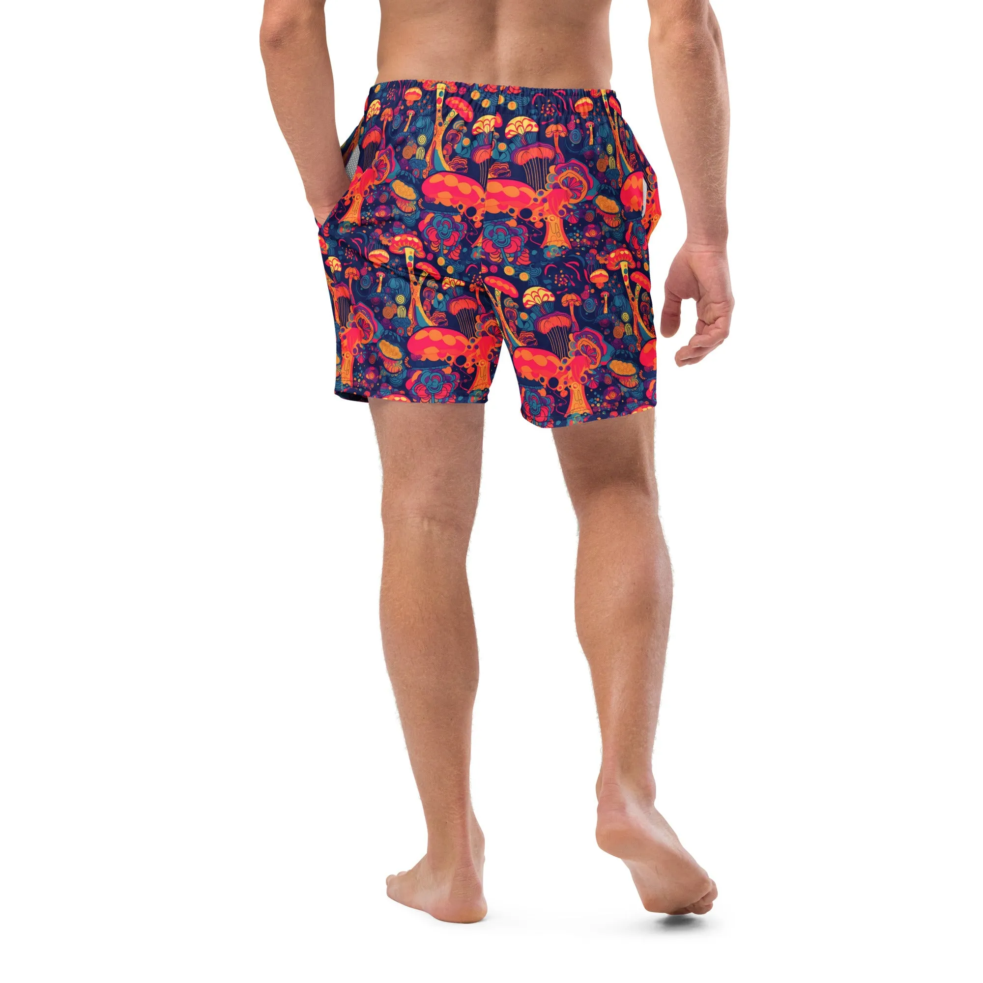 Electric Psilocybin Men's Swim Trunks