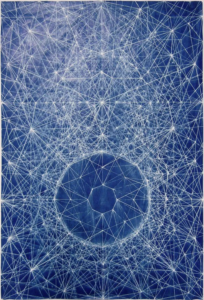 Galactic Oceanic Blue Sirius Monatomic Andara Crystal w/ Rainbows 'New Interstellar Energy'