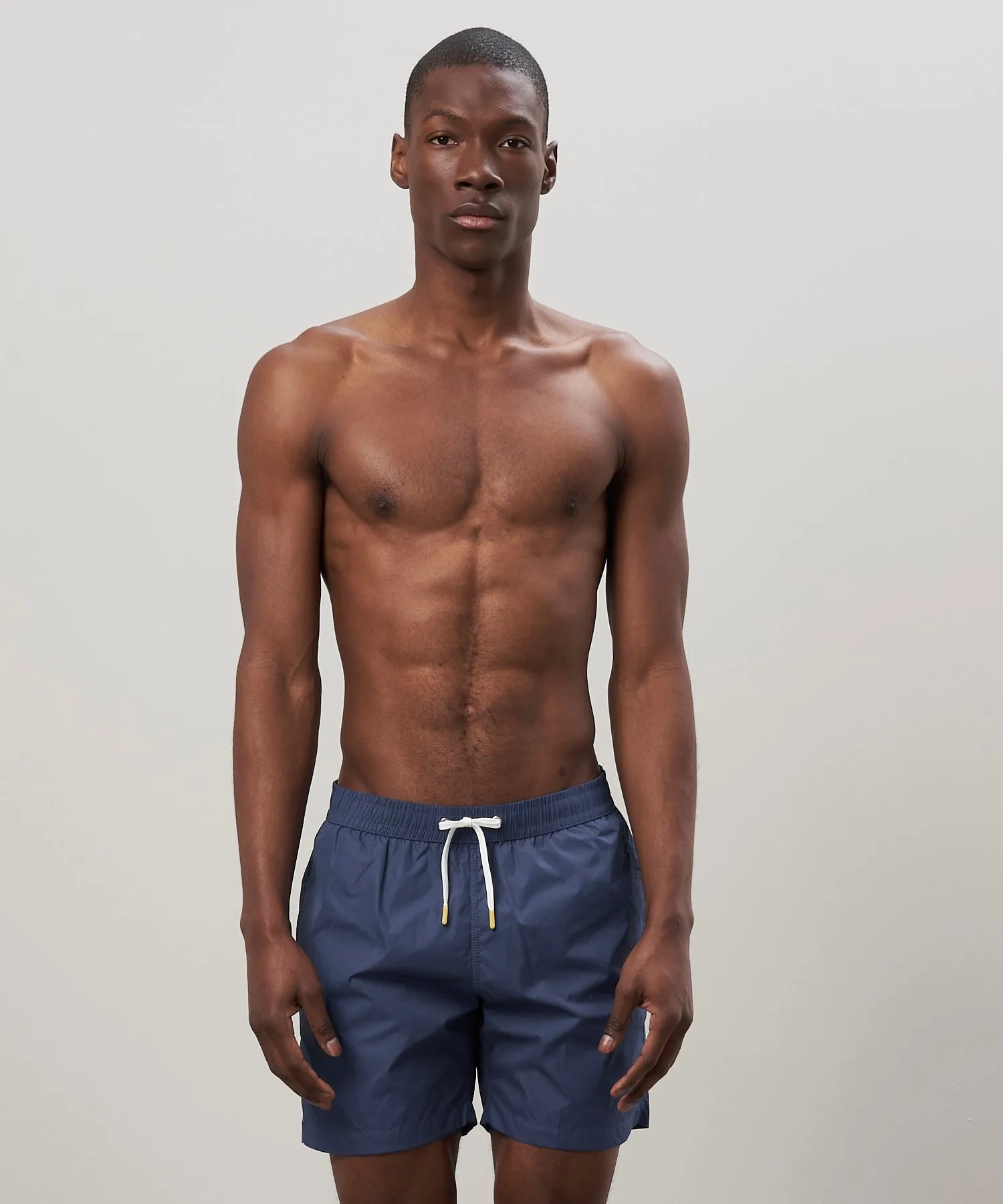 Hartford Nylon Navy Swim Trunks