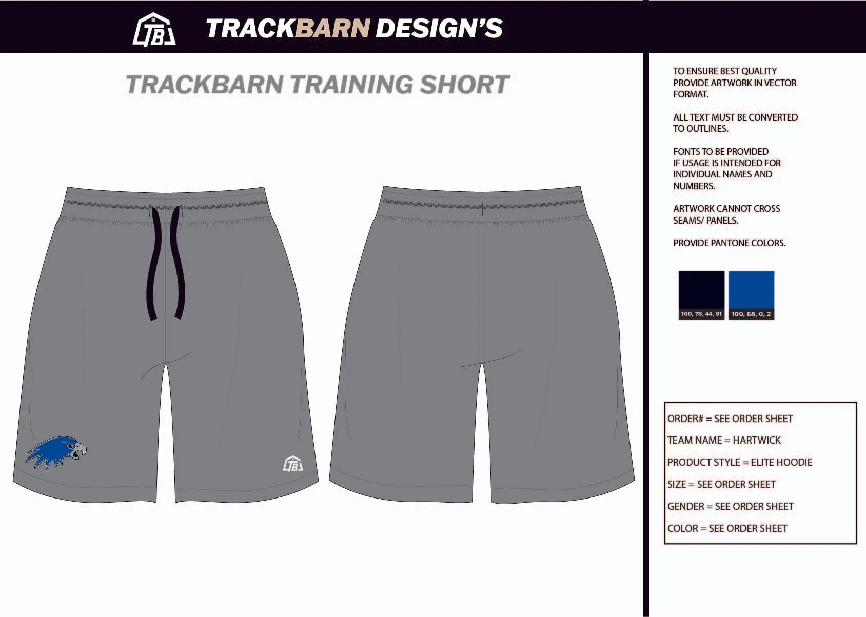 Hartwick-- Mens Knit Shorts 9"