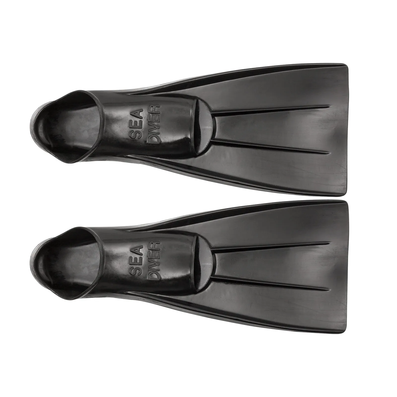 IST Sea Diver Rubber Closed-Heel Scuba Diving Fins