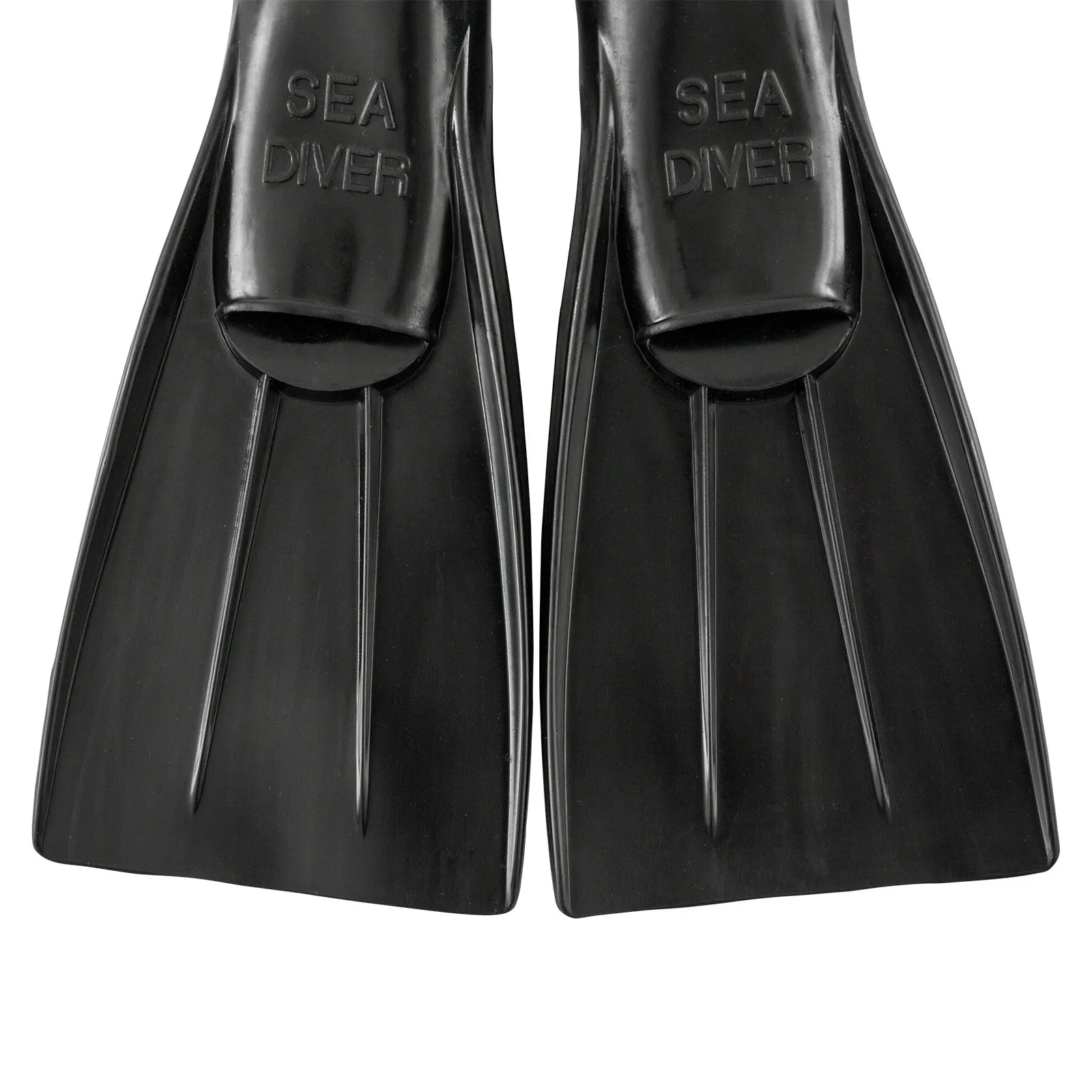 IST Sea Diver Rubber Closed-Heel Scuba Diving Fins