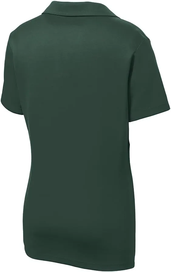 Joe's USA Women's Dri-Equip Short Sleeve Racer Mesh Polo Shirts in Size XS-4XL