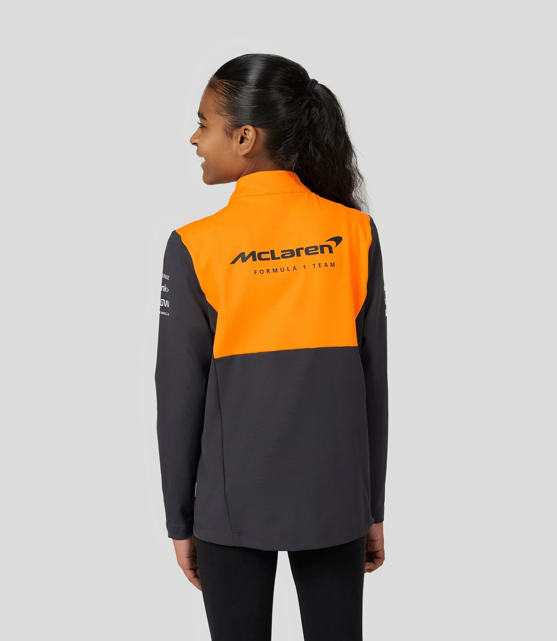 Junior McLaren Official Teamwear Quarter Zip Top Oscar Piastri Formula 1