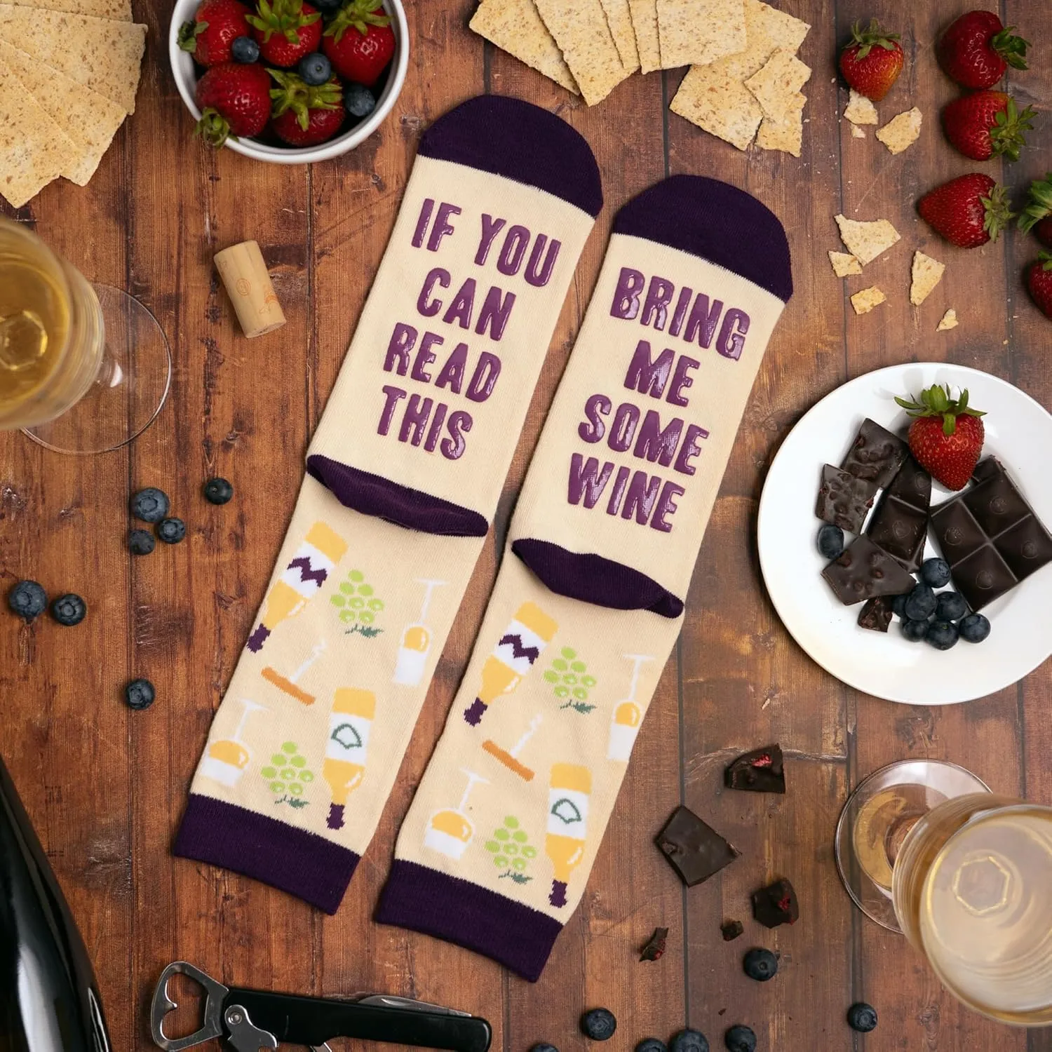 Lavley Funny Food Socks