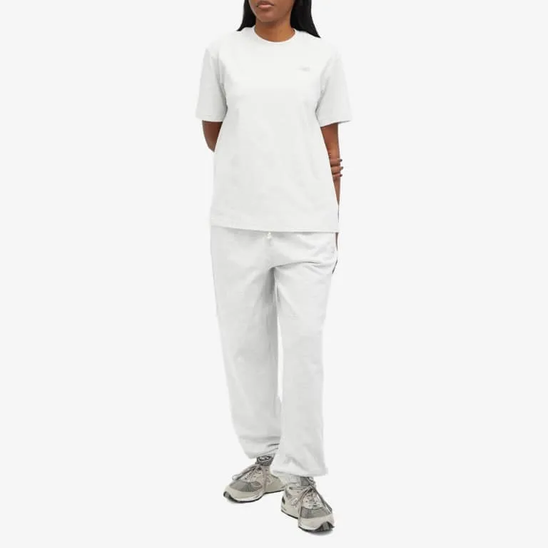 New Balance NB Athletics Jersey T-Shirt, Light Gray