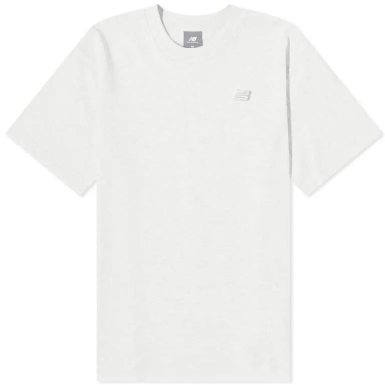 New Balance NB Athletics Jersey T-Shirt, Light Gray