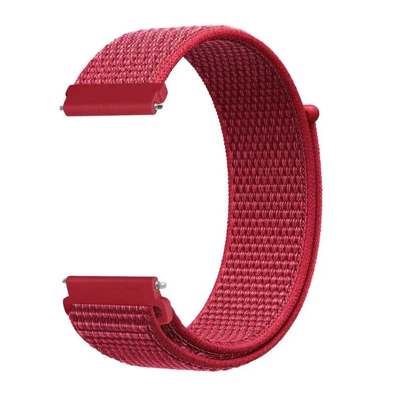 Nylon Sports Loop Watch Straps Compatible with the Samsung Gear Sport