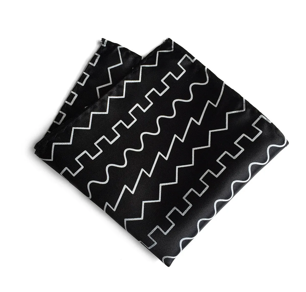 Oscillator Waves pocket square