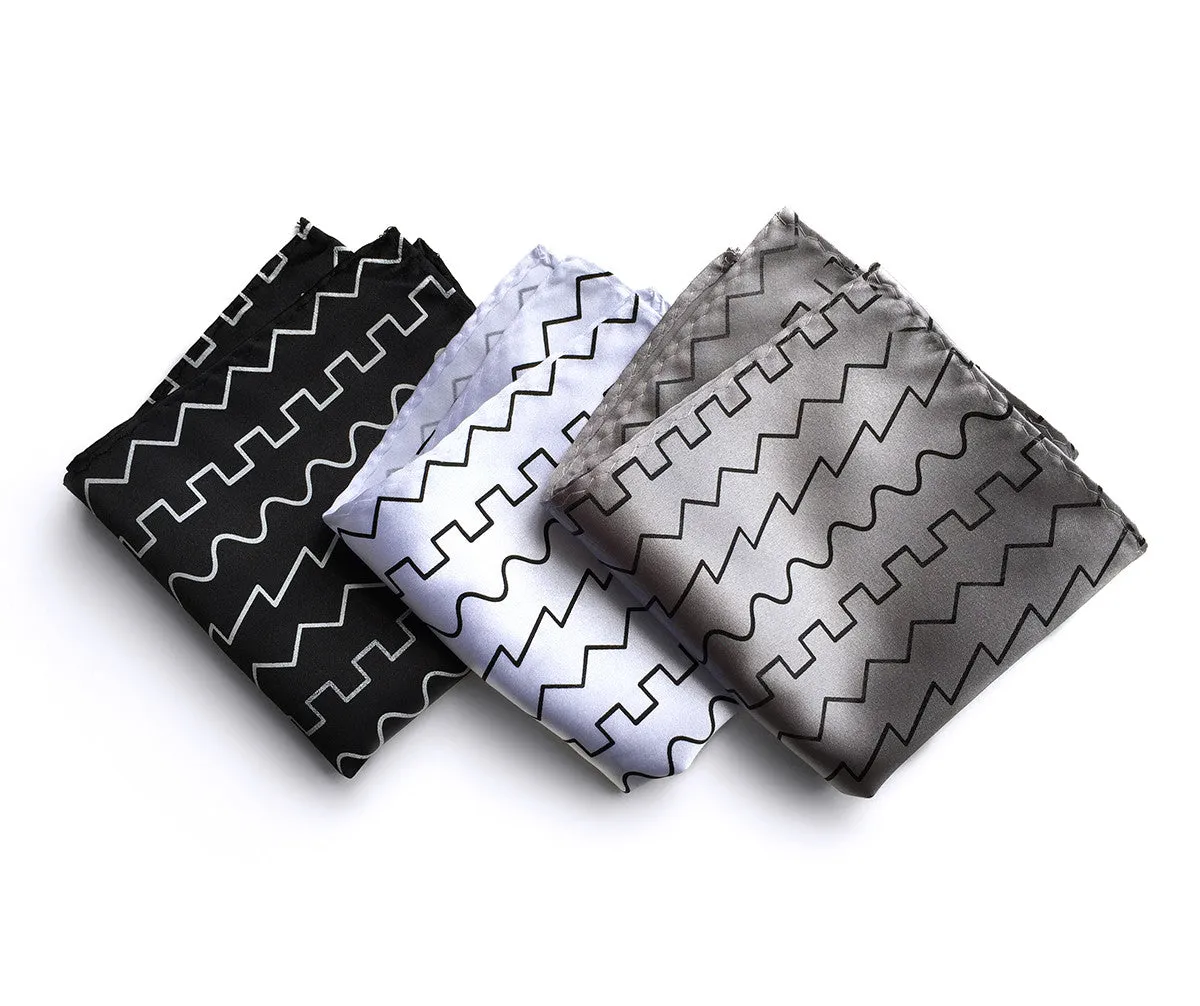 Oscillator Waves pocket square