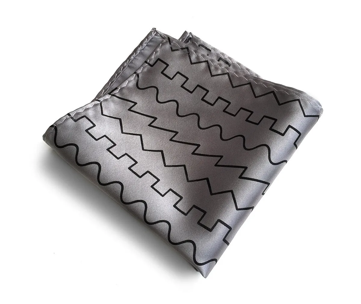 Oscillator Waves pocket square