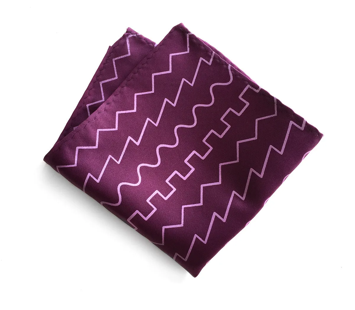 Oscillator Waves pocket square