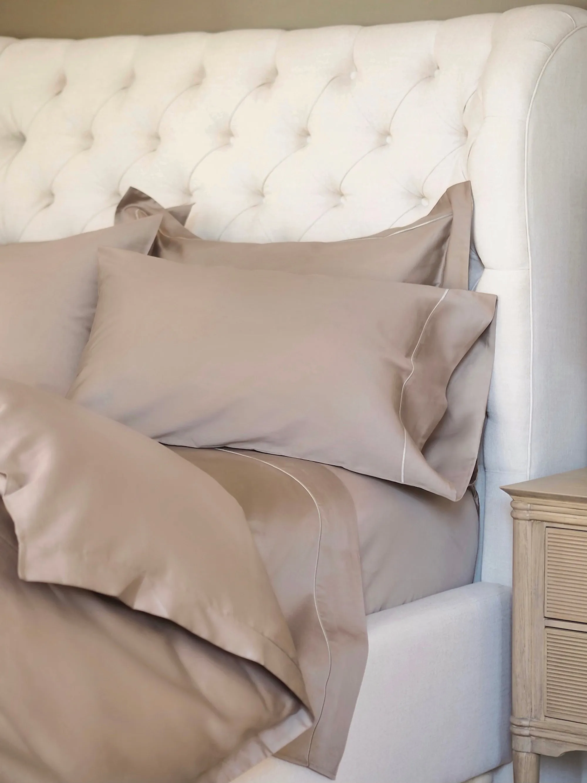 Pacifica Bedding by The Cross | White