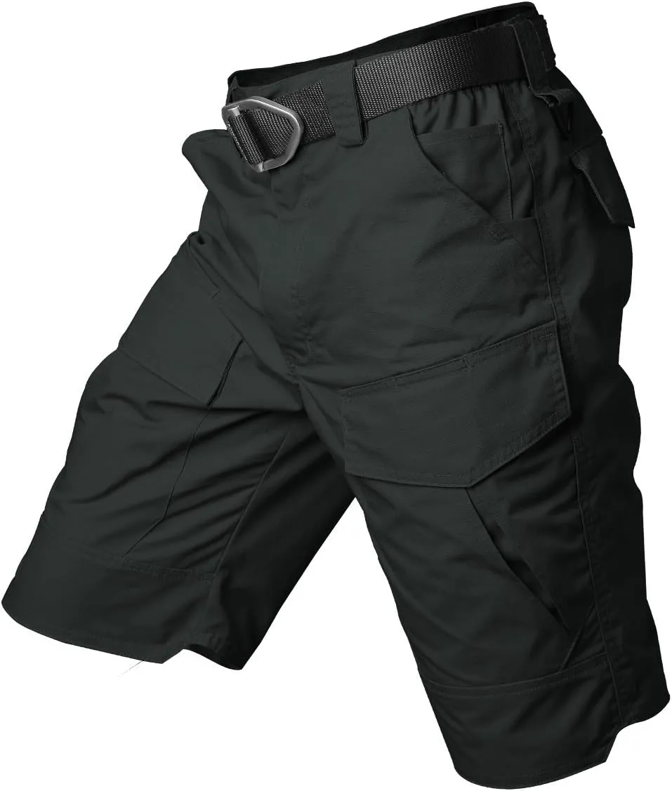 ReFire Gear Men's Urban Tactical Military EDC Cargo Shorts Rip Stop Cotton Outdoor Camo Shorts