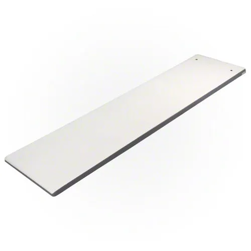 S.R. Smith 6' Fibre-Dive Diving Board - Pewter Gray / White Tread