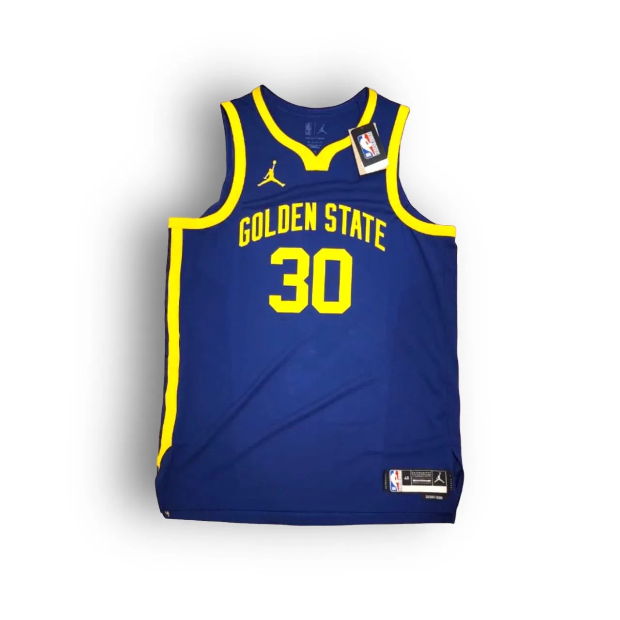Stephen Curry Golden State Warriors 2022-2023 Statement Edition Nike Authentic Jersey- Navy