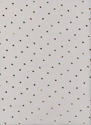 SUPER SOFT POLYESTER SPANDEX DBP / DTY BRUSHED HEART WITH FOIL EFFECT [NFB200725-009X]