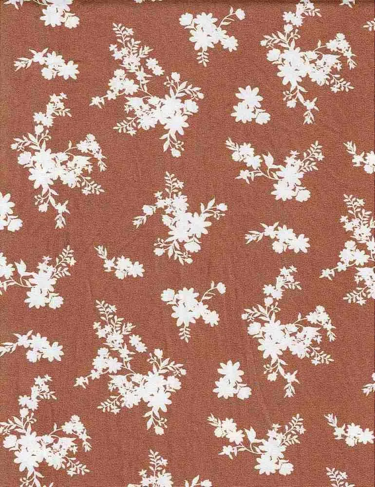 SUPER SOFT POLYESTER SPANDEX DBP / DTY BRUSHED MONOTONE FLORAL [NFF190807-009]