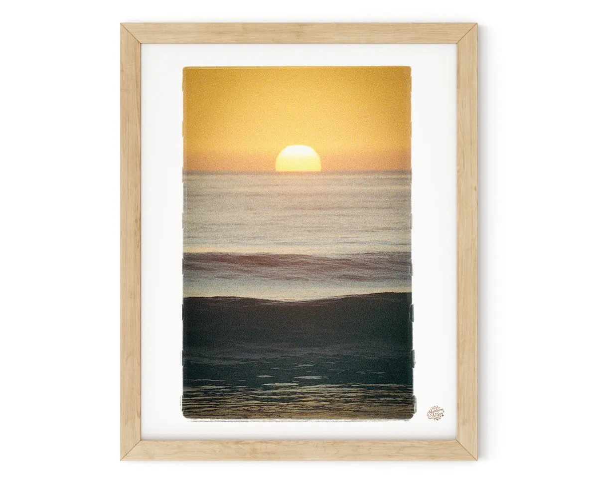 Surf Photo Print "Exhale"