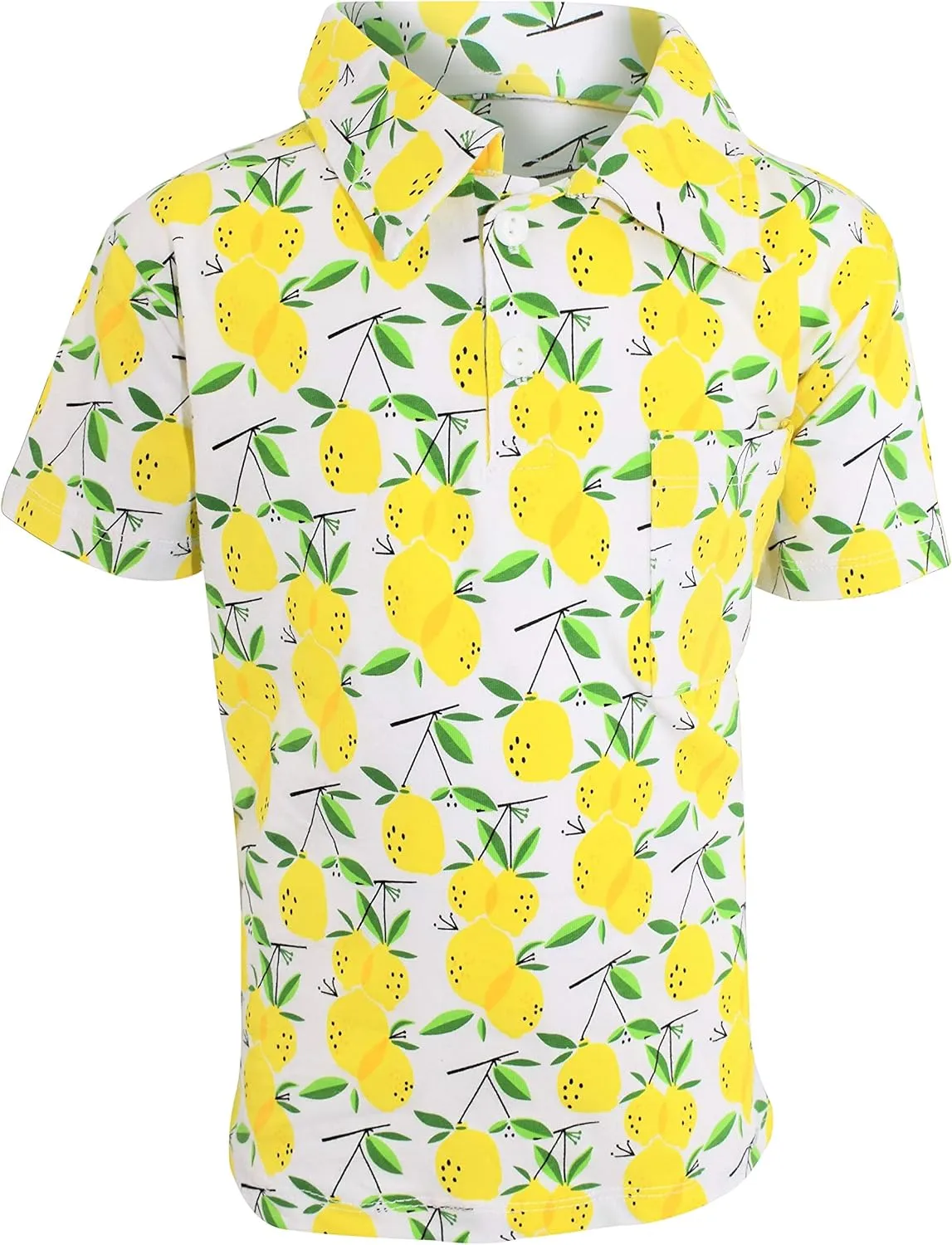 Unique Baby Short Sleeve Collared Boys Polo Shirt, Toddler Kids Polo Shirts
