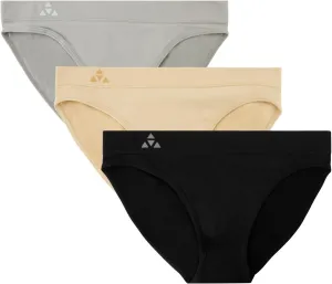 Women's 3 Pack Seamless Low Rise Bikini Panties