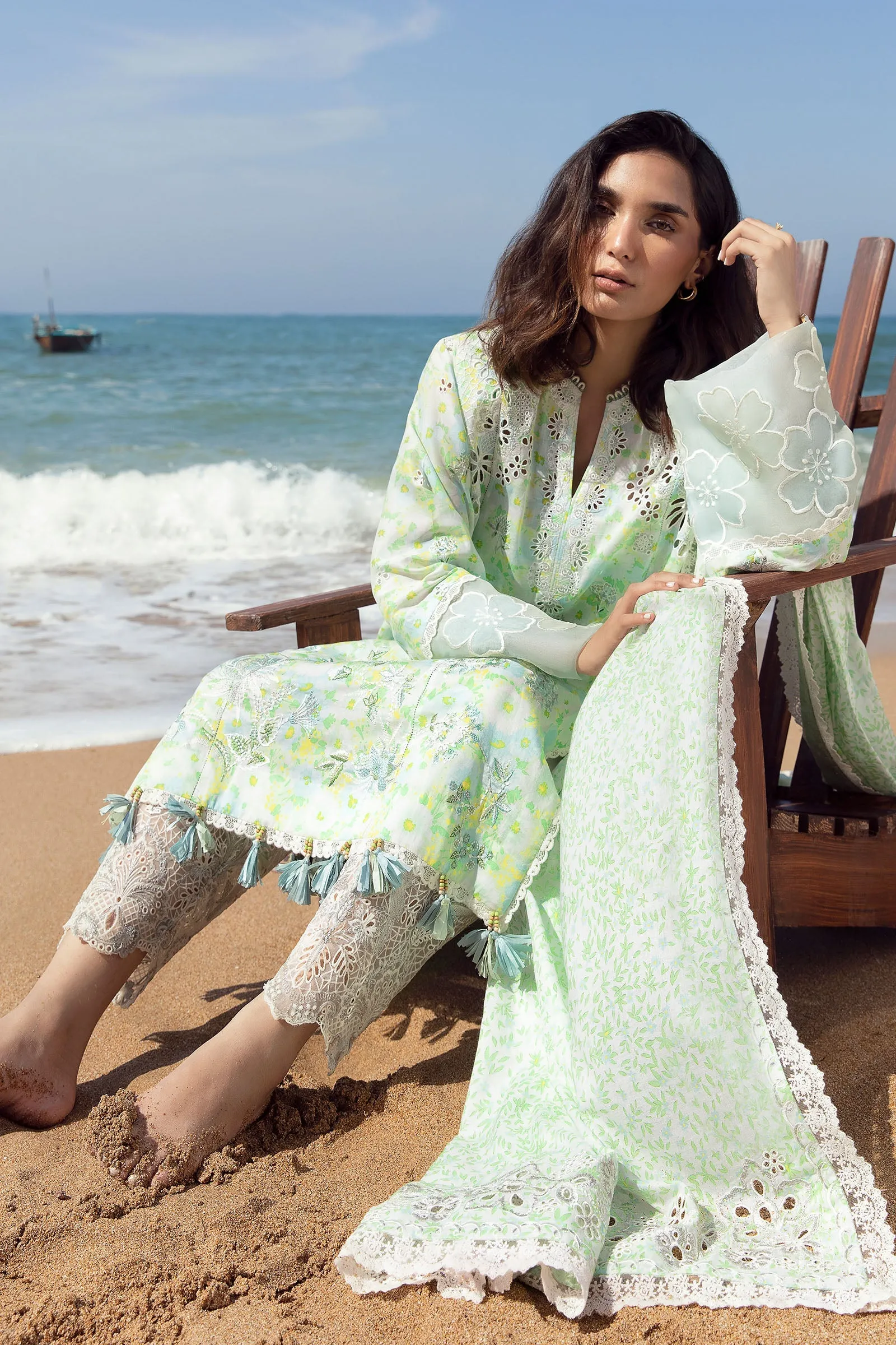 Zaha by Khadijah Shah Lawn Collection 2023 – ELA (ZL23-03 B)